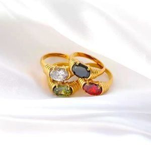 High end stone ring